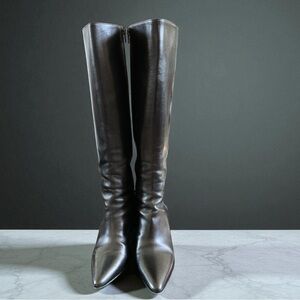 Cole Haan Black Heeled Boots